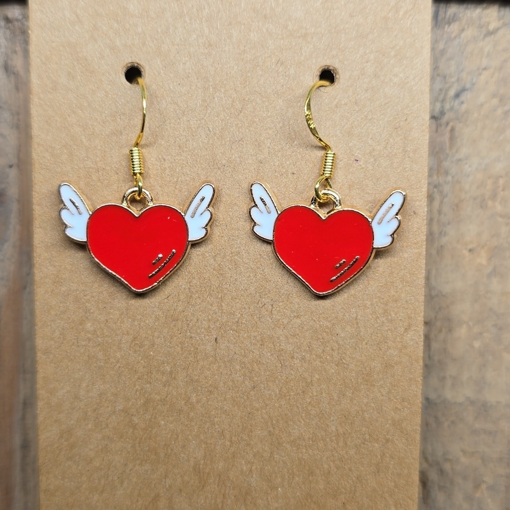 Valentine's Day Heart Earrings